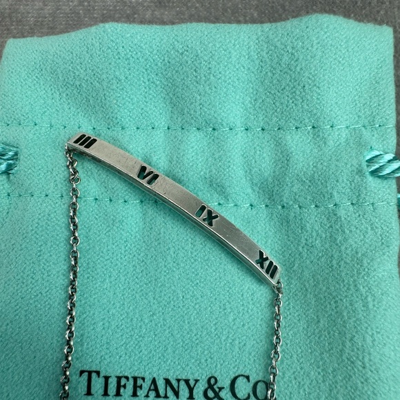 Tiffany & Co Sterling 925 Silver Atlas Bracelet - Picture 3 of 7